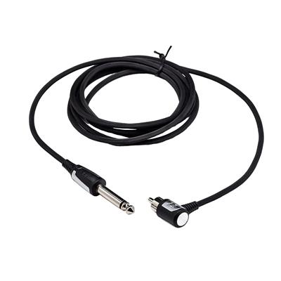 Cable EZ Tattoo Master Pro RCA Ficha 90° (Negro)